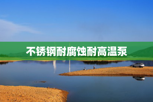 不銹鋼耐腐蝕耐高溫泵