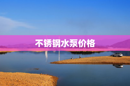 不銹鋼水泵價格