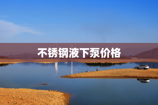 不銹鋼液下泵價格