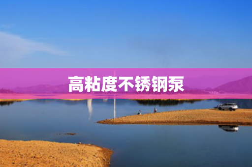 高粘度不銹鋼泵