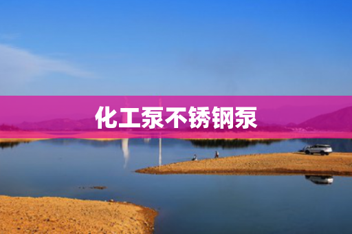 化工泵不銹鋼泵