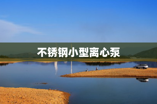 不銹鋼小型離心泵