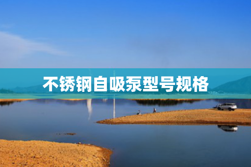 不銹鋼自吸泵型號規(guī)格