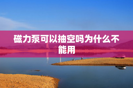 磁力泵可以抽空嗎為什么不能用