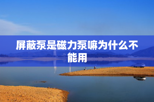 屏蔽泵是磁力泵嘛為什么不能用