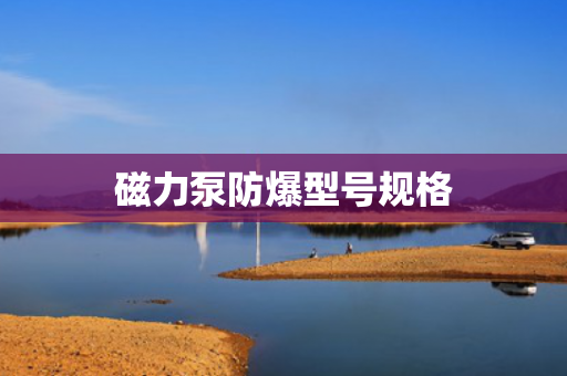 磁力泵防爆型號(hào)規(guī)格