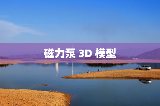 磁力泵 3D 模型