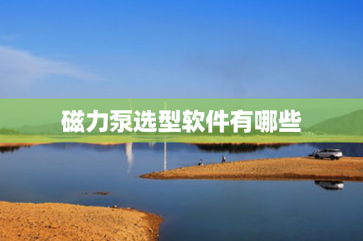 磁力泵選型軟件有哪些