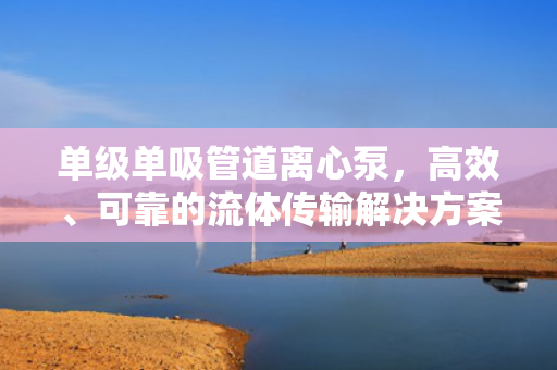 單級(jí)單吸管道離心泵，高效<div   id=