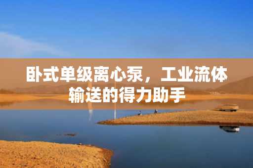 臥式單級離心泵<div   id=