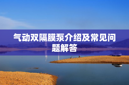 氣動雙隔膜泵介紹及常見問題解答