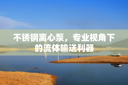 不銹鋼離心泵，專業(yè)視角下的流體輸送利器
