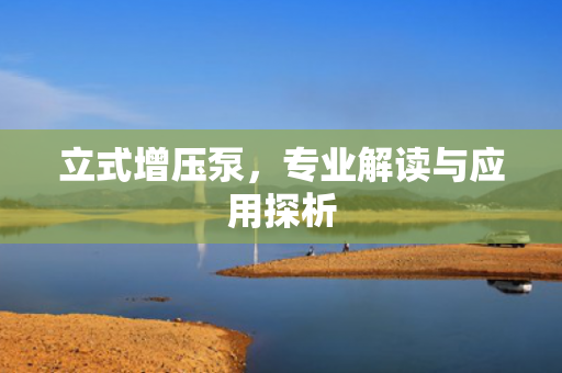 立式增壓泵，專業(yè)解讀與應(yīng)用探析