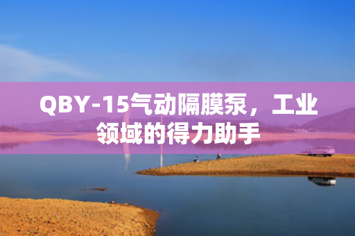 QBY-15氣動隔膜泵，工業(yè)領域的得力助手