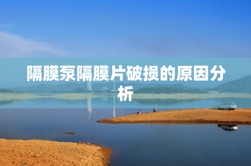 隔膜泵隔膜片破損的原因分析