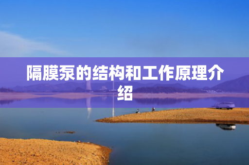 隔膜泵的結(jié)構(gòu)和工作原理介紹
