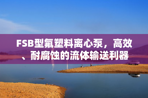 FSB型氟塑料離心泵，高效<div   id=