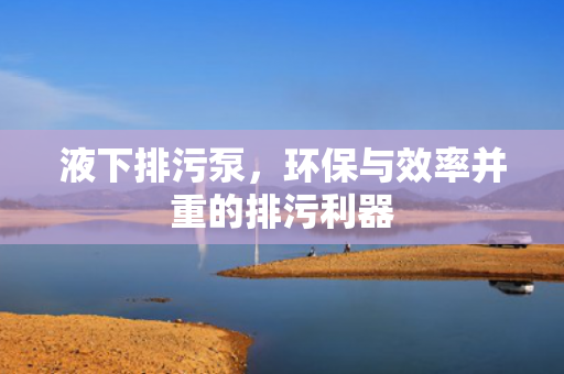 液下排污泵<div   id=