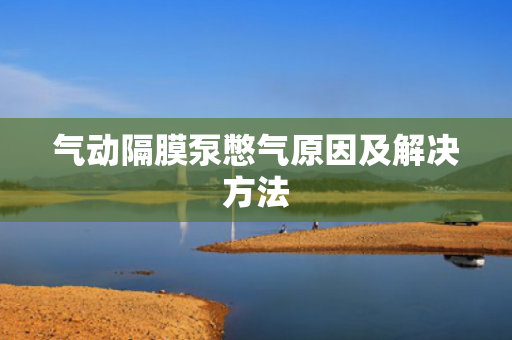 氣動(dòng)隔膜泵憋氣原因及解決方法