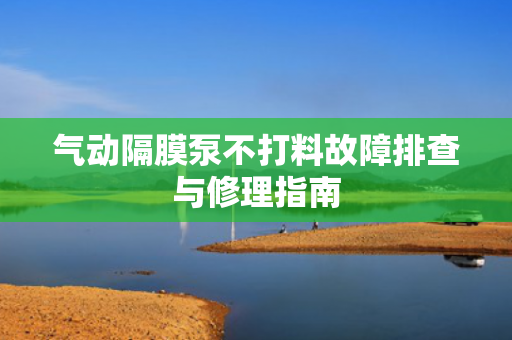 氣動隔膜泵不打料故障排查與修理指南