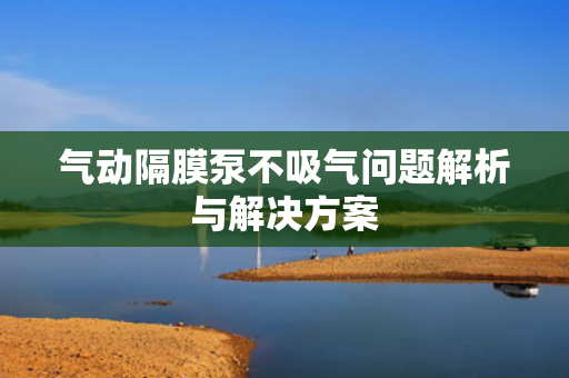 氣動隔膜泵不吸氣問題解析與解決方案