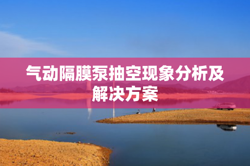 氣動(dòng)隔膜泵抽空現(xiàn)象分析及解決方案