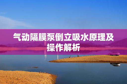 氣動(dòng)隔膜泵倒立吸水原理及操作解析