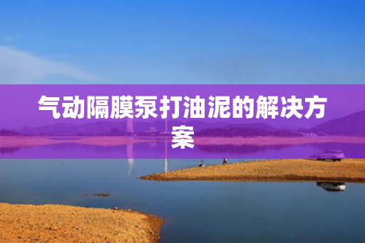 氣動隔膜泵打油泥的解決方案