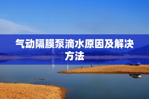 氣動隔膜泵滴水原因及解決方法