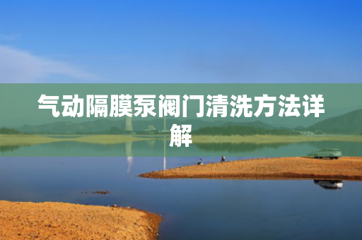 氣動(dòng)隔膜泵閥門清洗方法詳解