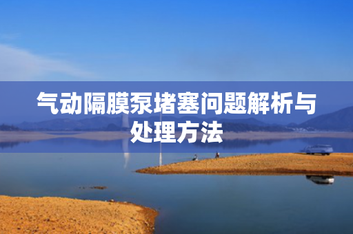 氣動(dòng)隔膜泵堵塞問(wèn)題解析與處理方法
