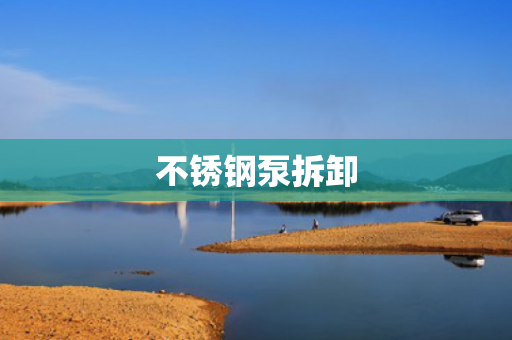 不銹鋼泵拆卸