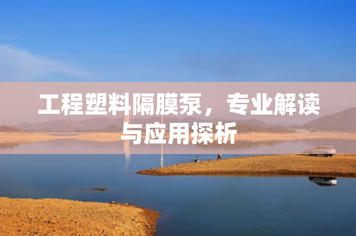 工程塑料隔膜泵<div   id=